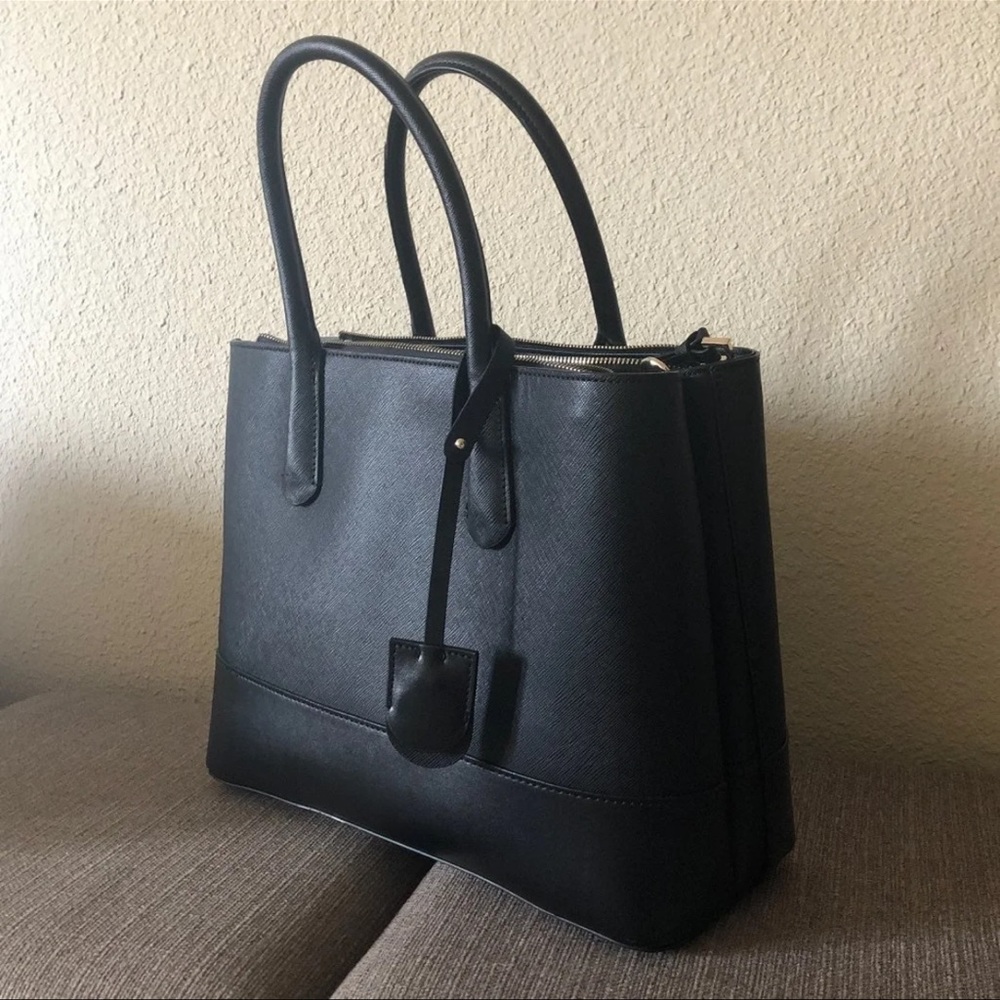 ZARA Basic Collection Satchel - Picture 2 of 12